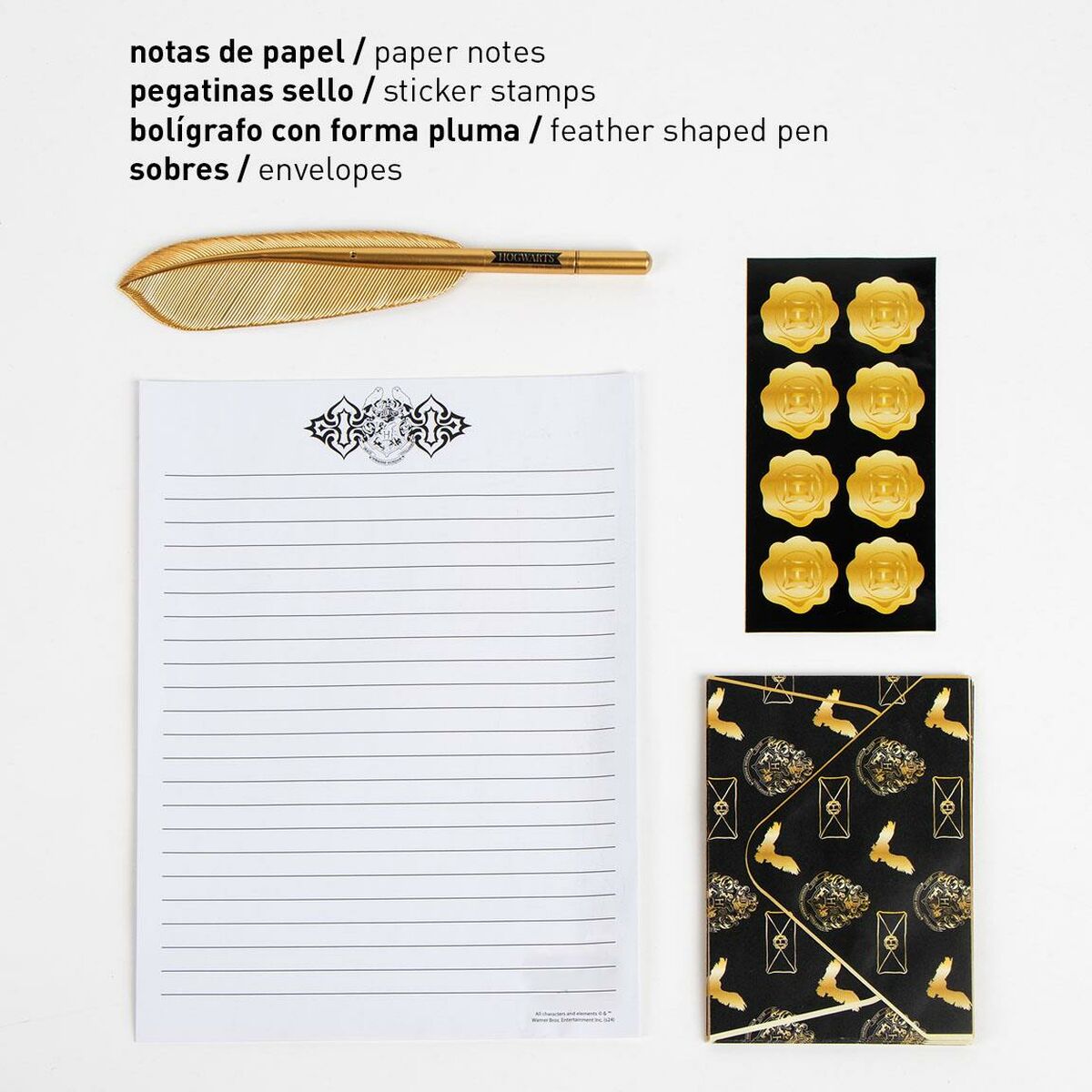 Set di Cancelleria Harry Potter Bianco 2 S0741239_0