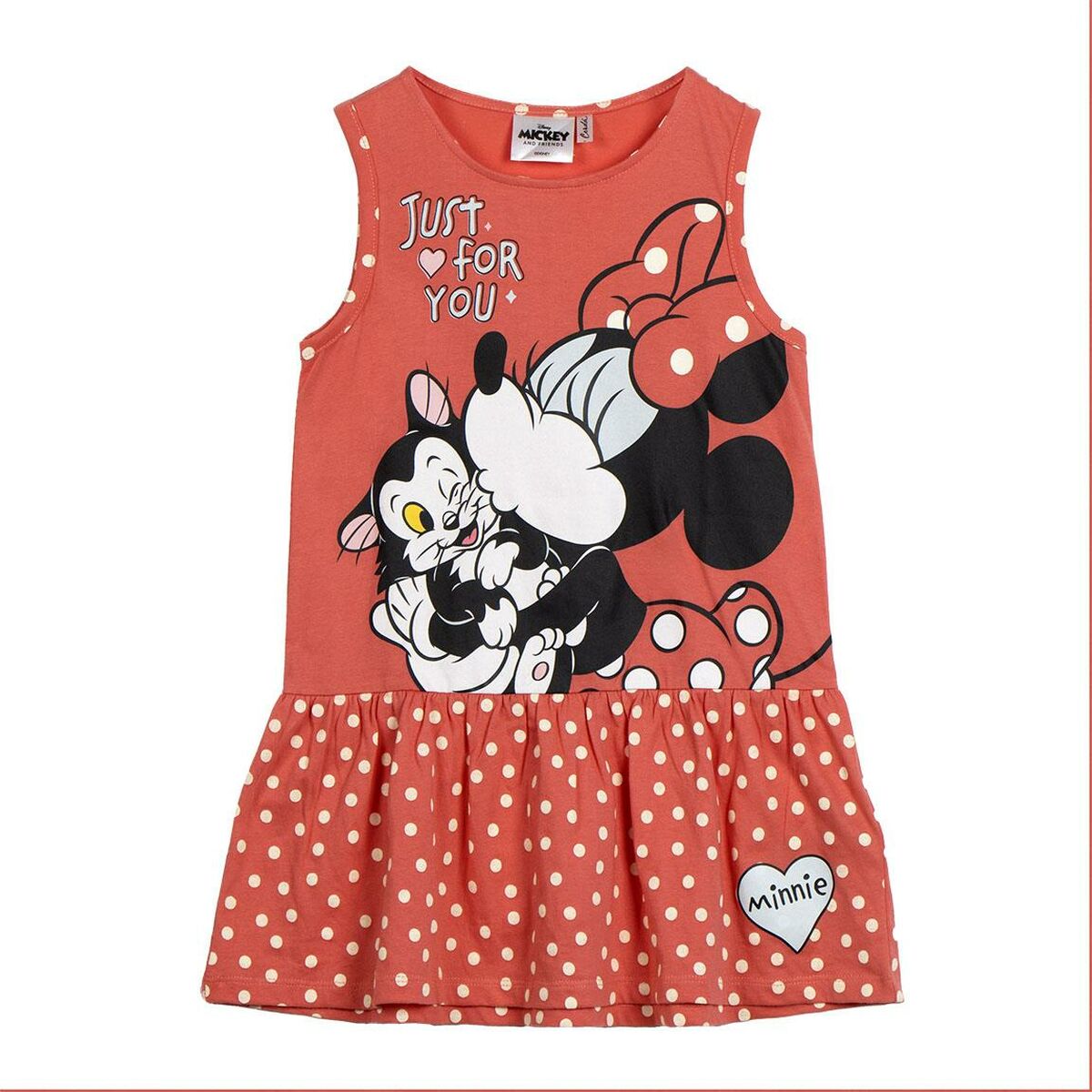 Vestito Minnie Mouse Rosso 2 S0742405_0