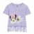 Maglia a Maniche Corte per Bambini Minnie Mouse Viola 1 S0742391_0