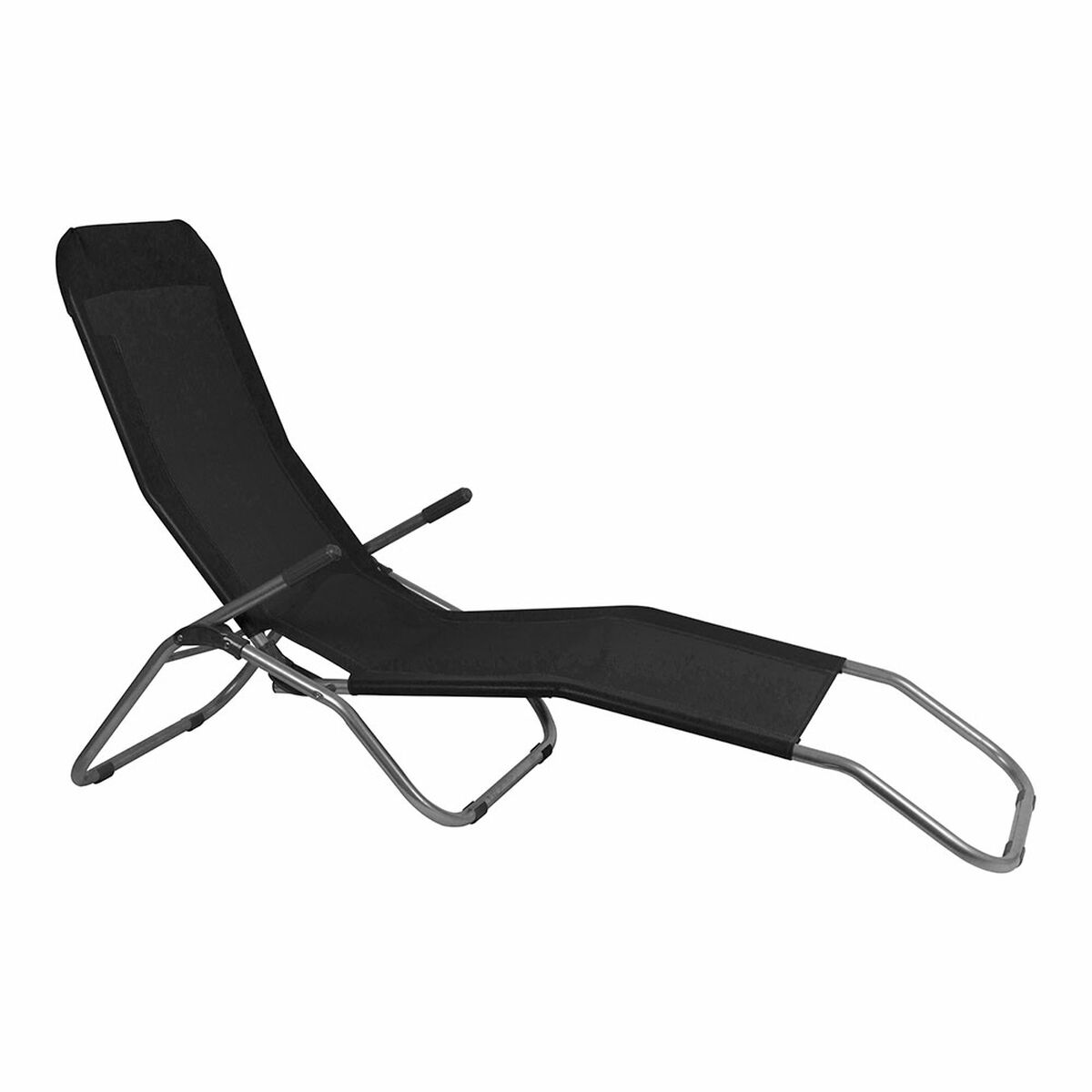 Lettino da spiaggia Lifetime Nero 187 x 60 x 93 cm 2 S7922878_0