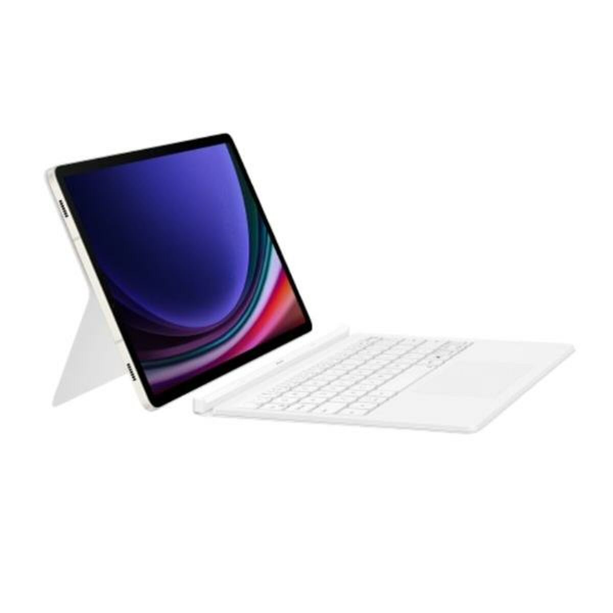 Custodia per Tablet e Tastiera Samsung EF-DX725BWEGES Bianco Qwerty in Spagnolo 2 S77209094_0