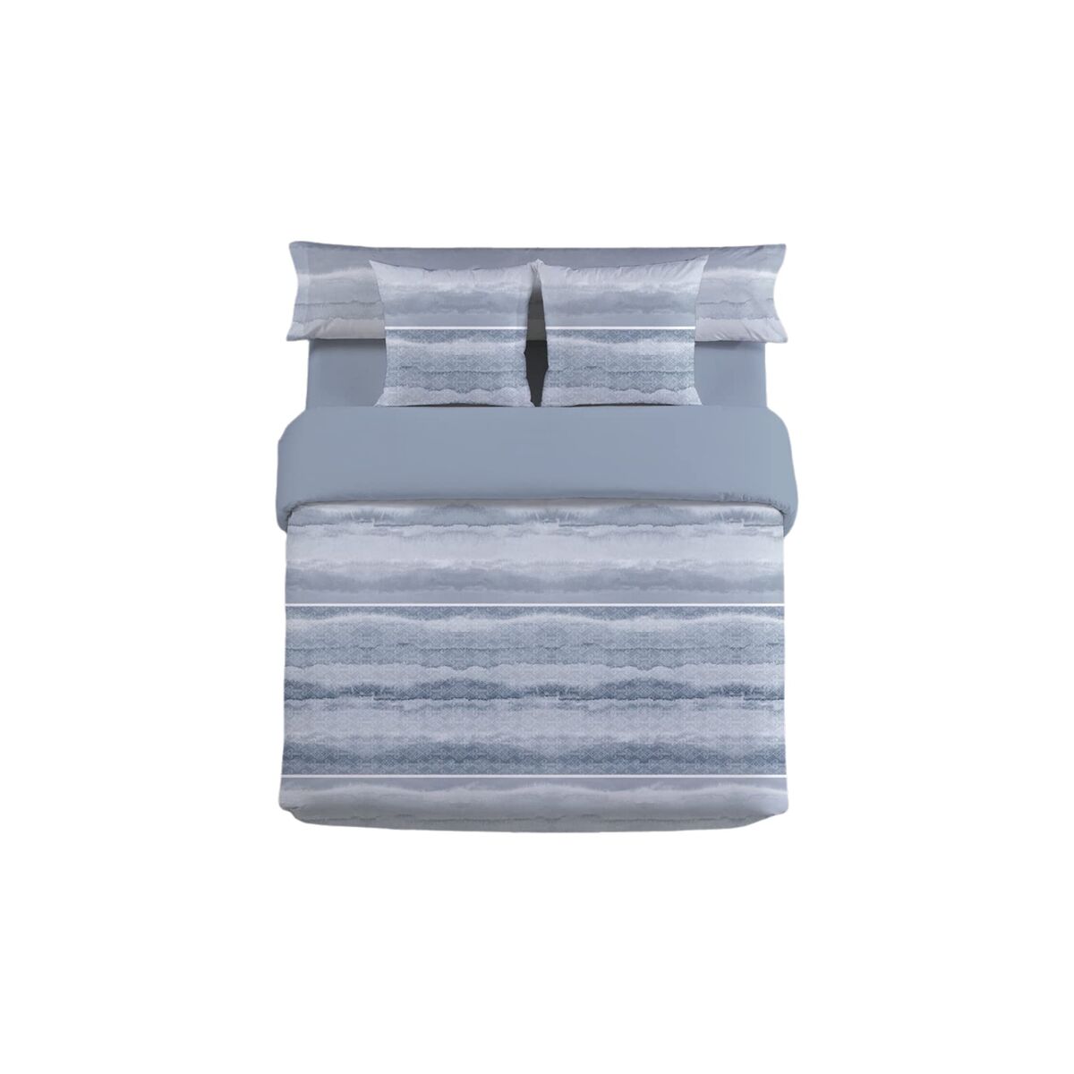 Set di copripiumino Pierre Cardin NINA Azzurro Matrimoniale 3 Pezzi 2 D2101849_0