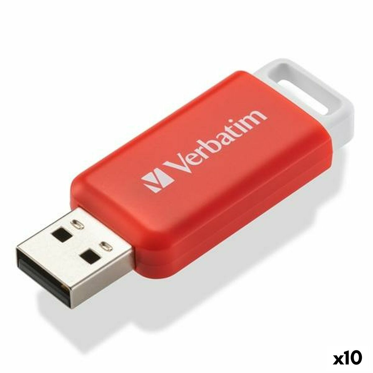 Memoria USB Verbatim V Databar Rosso 16 GB 2 S8431077_0