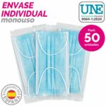 Scatola di maschere igieniche SensiKare 50 Pezzi (12 Unità)