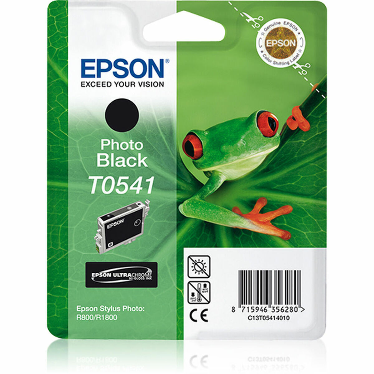 Cartuccia ad Inchiostro Originale Epson Cartucho T0541 negro foto Nero 2 S8405231_0