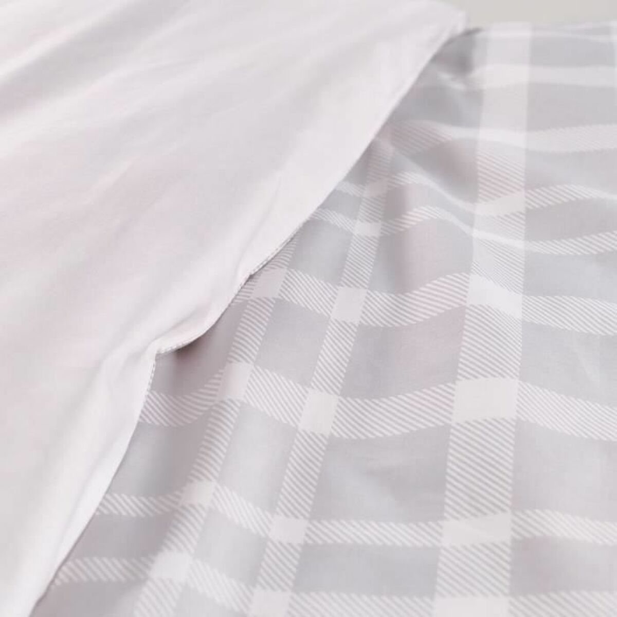 Set di copripiumino TODAY Qads Grigio chiaro 220 x 240 cm 3 Pezzi 3 S71001219_1