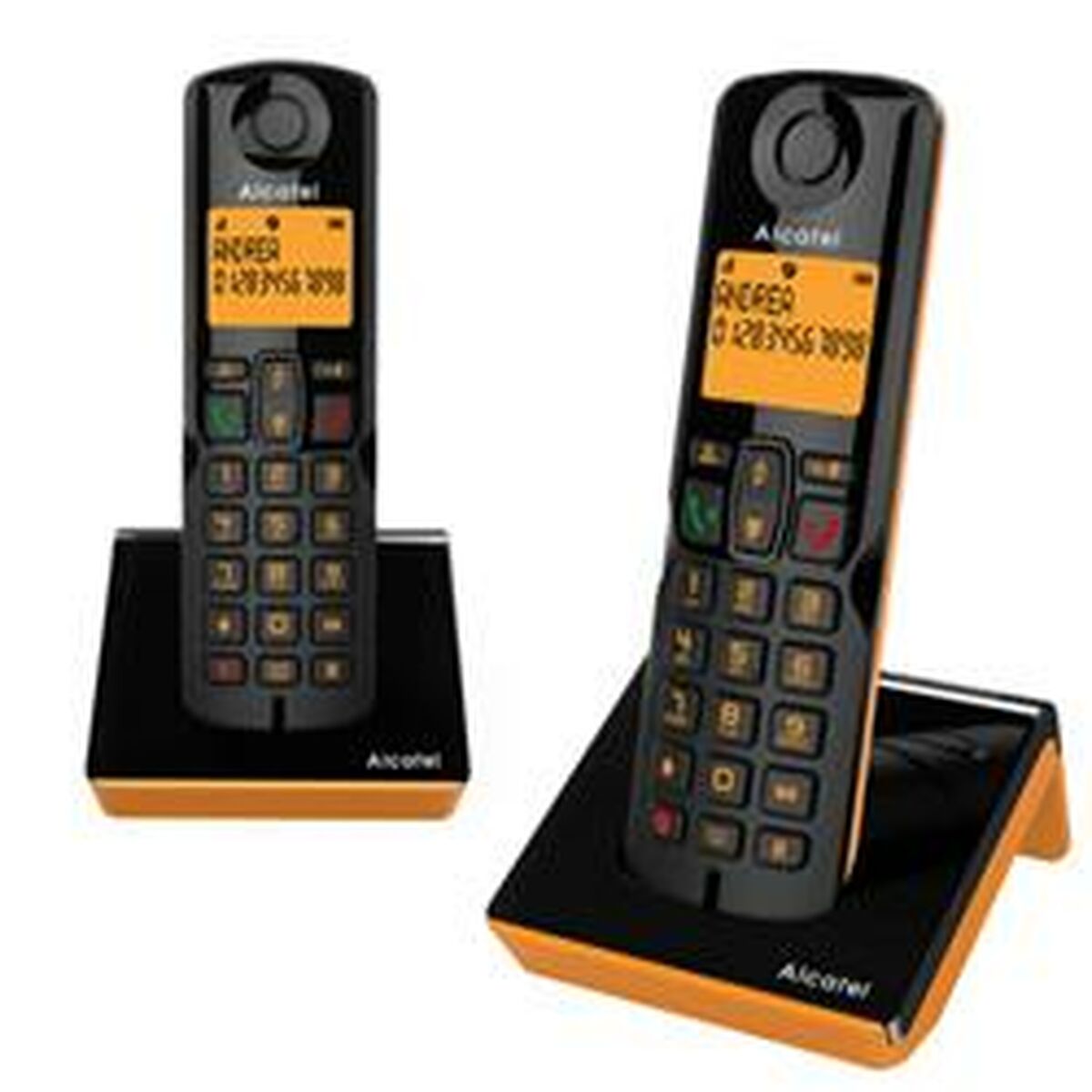 Telefono Fisso Alcatel ATL1425413 Nero Arancio 2 S7774905_0