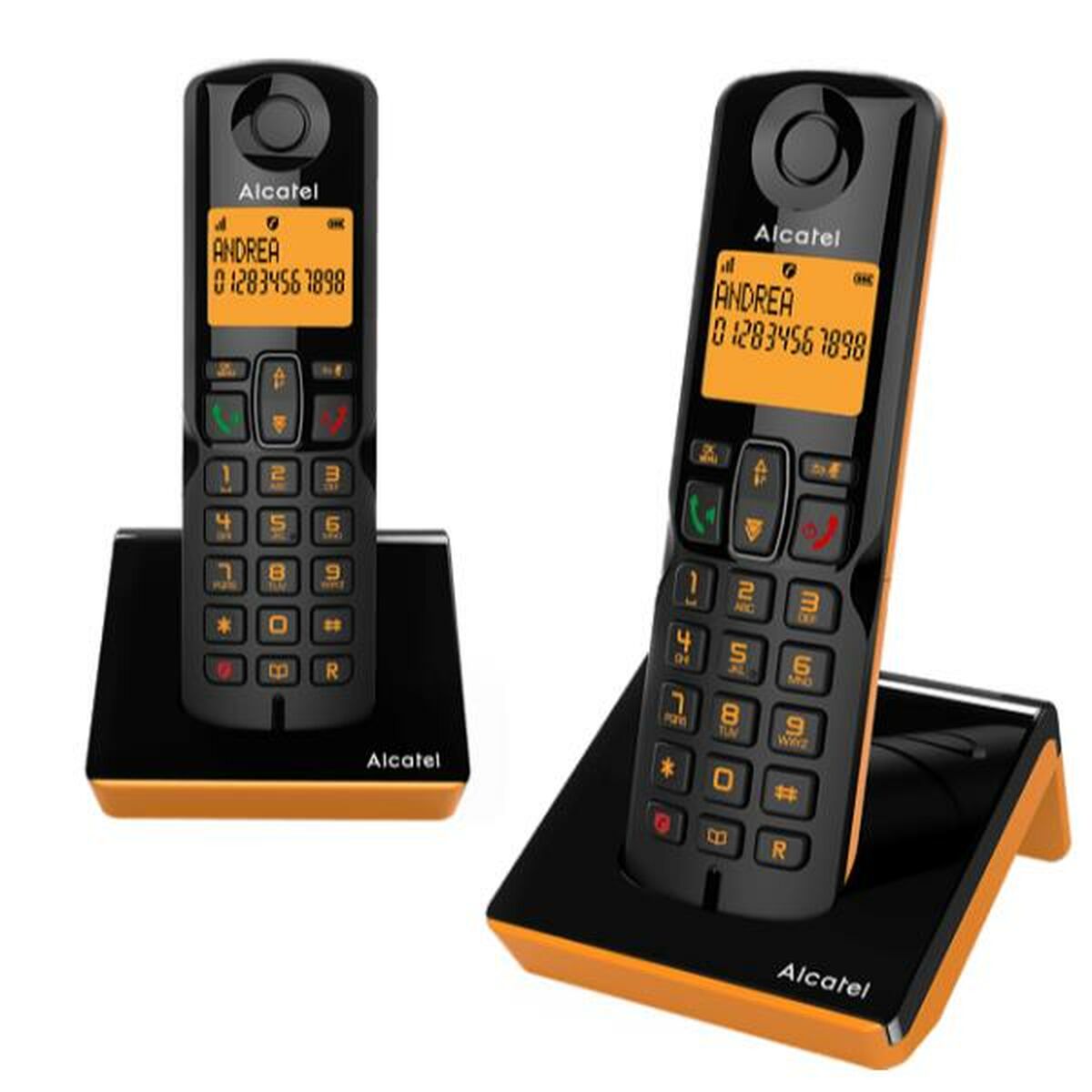 Telefono Fisso Alcatel ATL1425413 Nero Arancio 3 S7774905_1