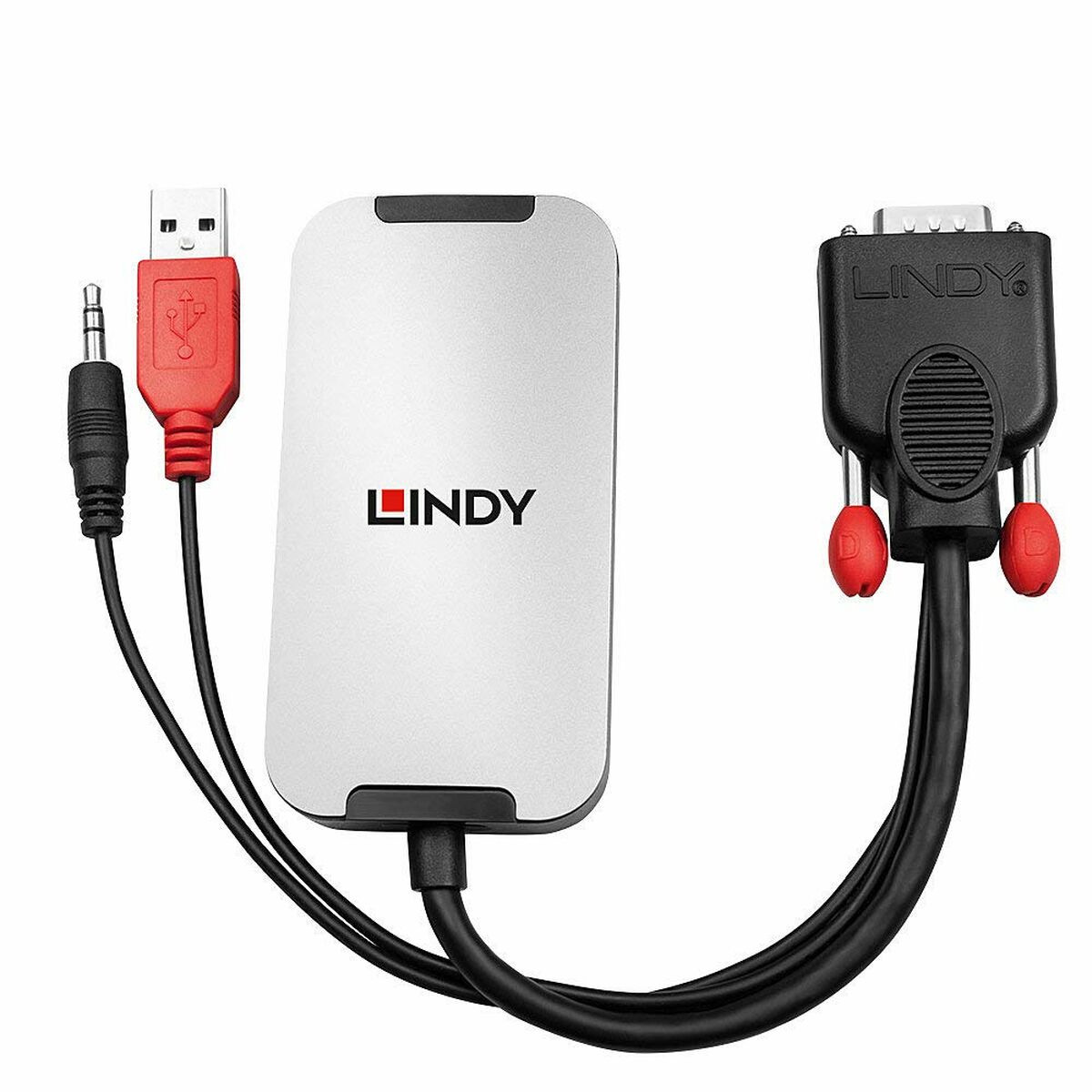 Adattatore DisplayPort con VGA LINDY 38296 Nero 3 S7715789_1