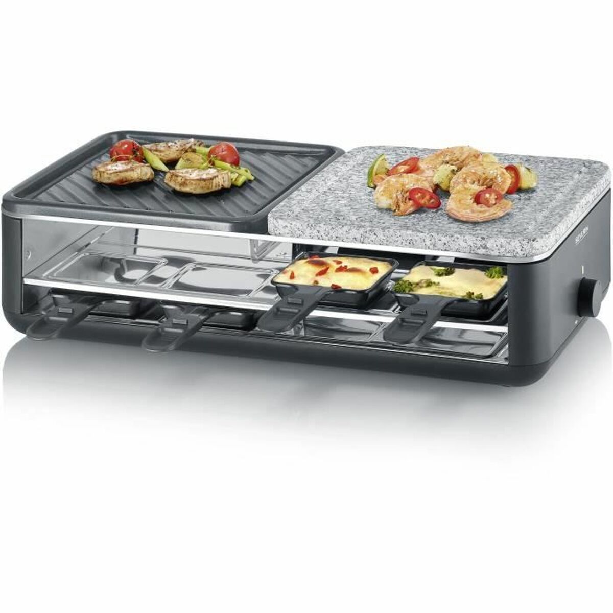 Piastra Grill Severin RG2366 Nero 1300 W 2 S71012681_0