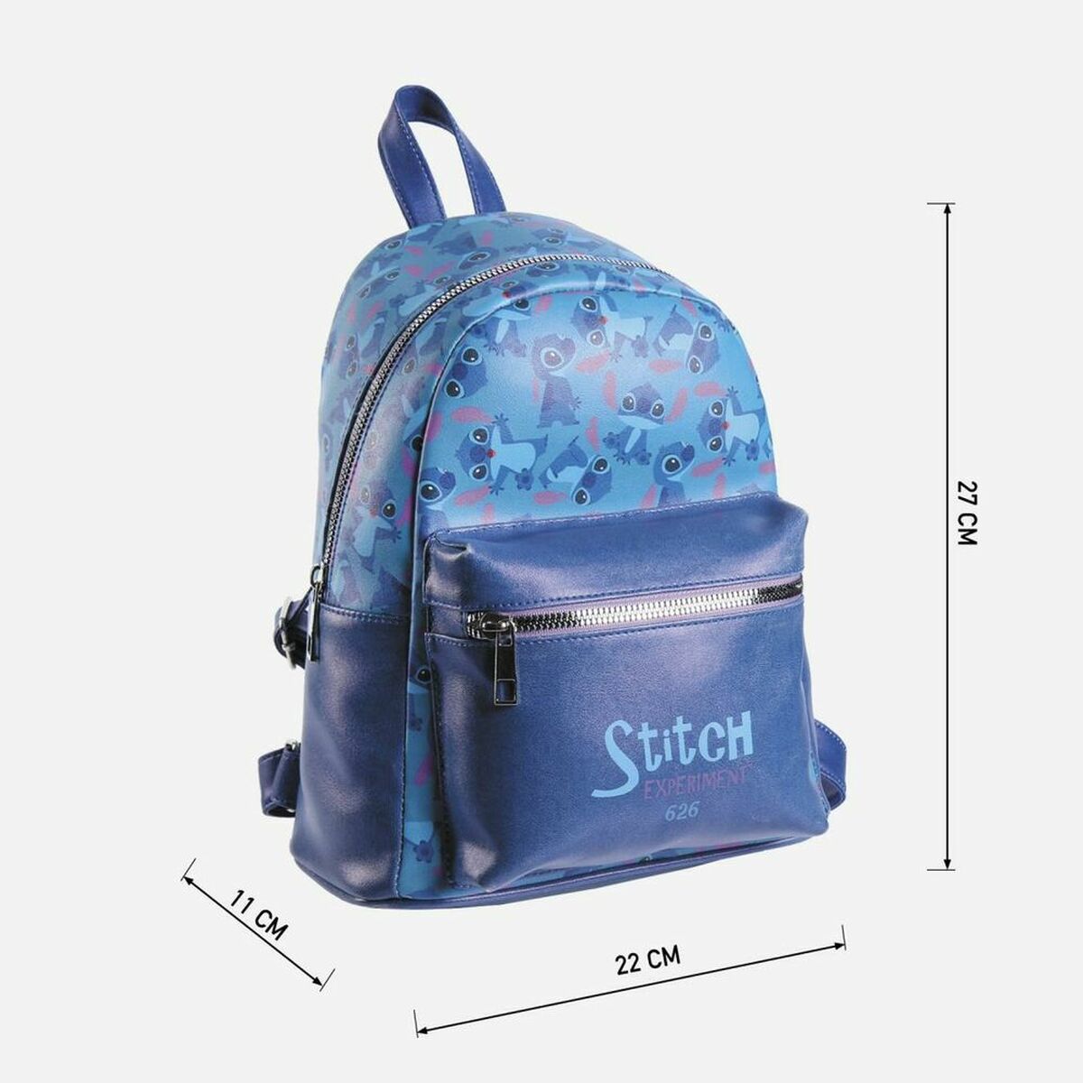 Zaino Scuola Shine Inline Azzurro 4 S0728899_2