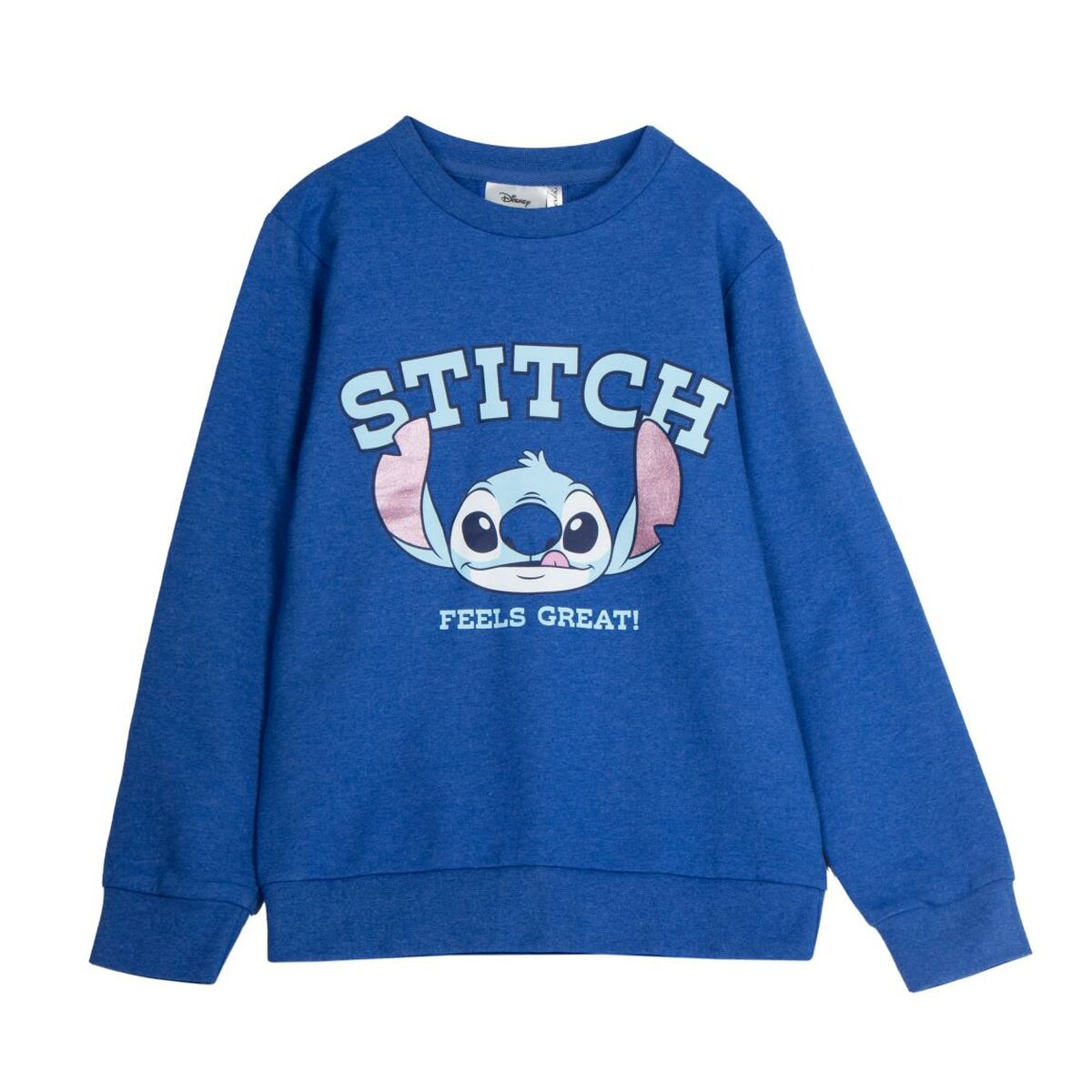 Felpa senza Cappuccio Stitch Blu scuro 2 S0743123_0