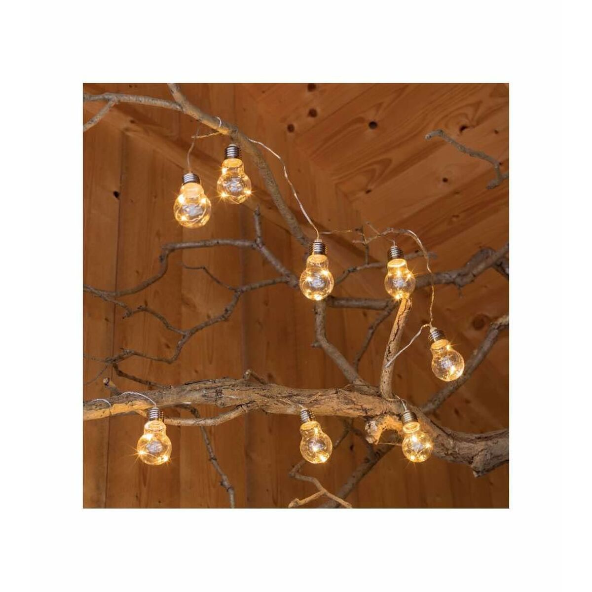 Ghirlanda di Luci LED Lumineo Esterno Solare Lampadina (4,5 m) 4 S7902801_2
