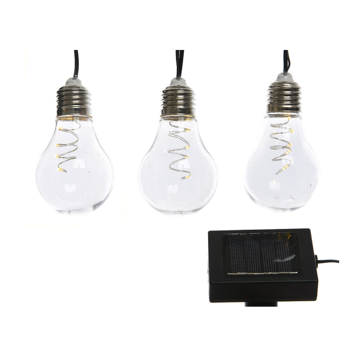 Ghirlanda di Luci LED Lumineo Esterno Solare Lampadina (4,5 m) 3 S7902801_1