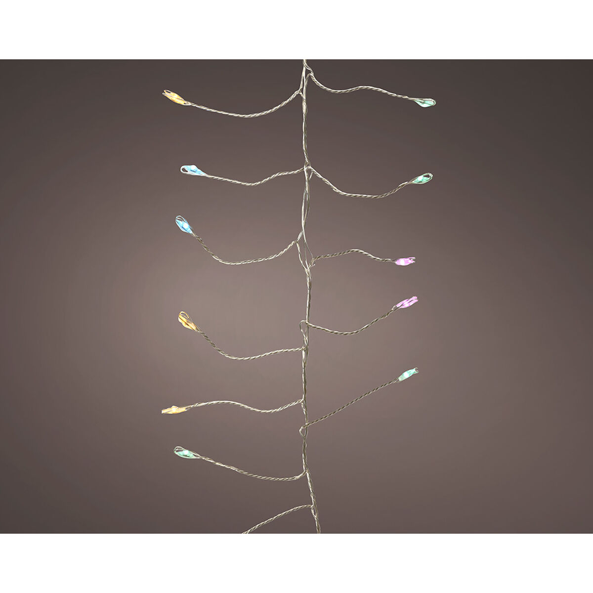 Ghirlanda di Luci LED Lumineo 6 W Multicolore 11 m 5 m 1,2 m 3 S7924558_1