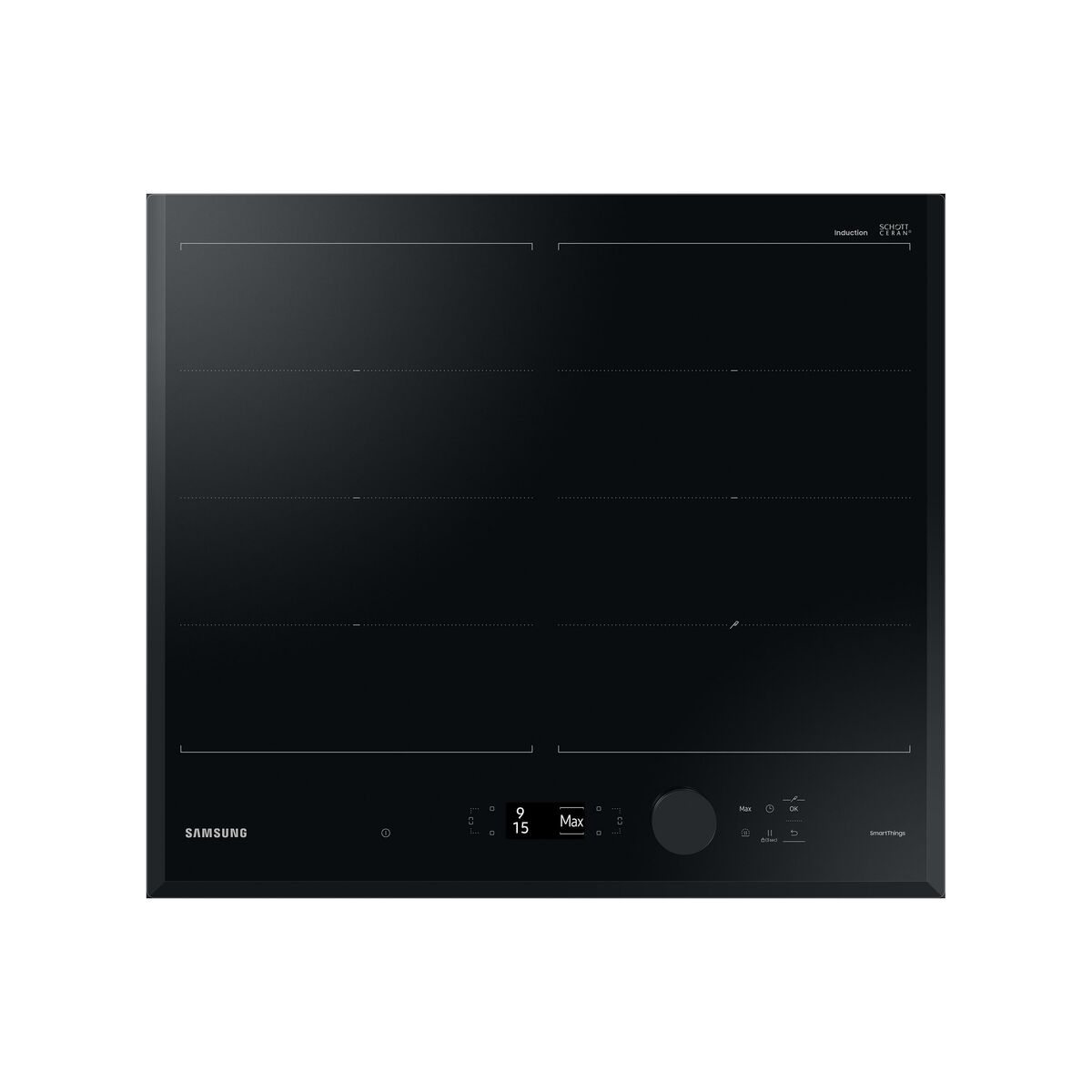 Piano Cottura ad Induzione Samsung NZ64B7799KKU1 59 cm 7400 W 2 S0456417_0