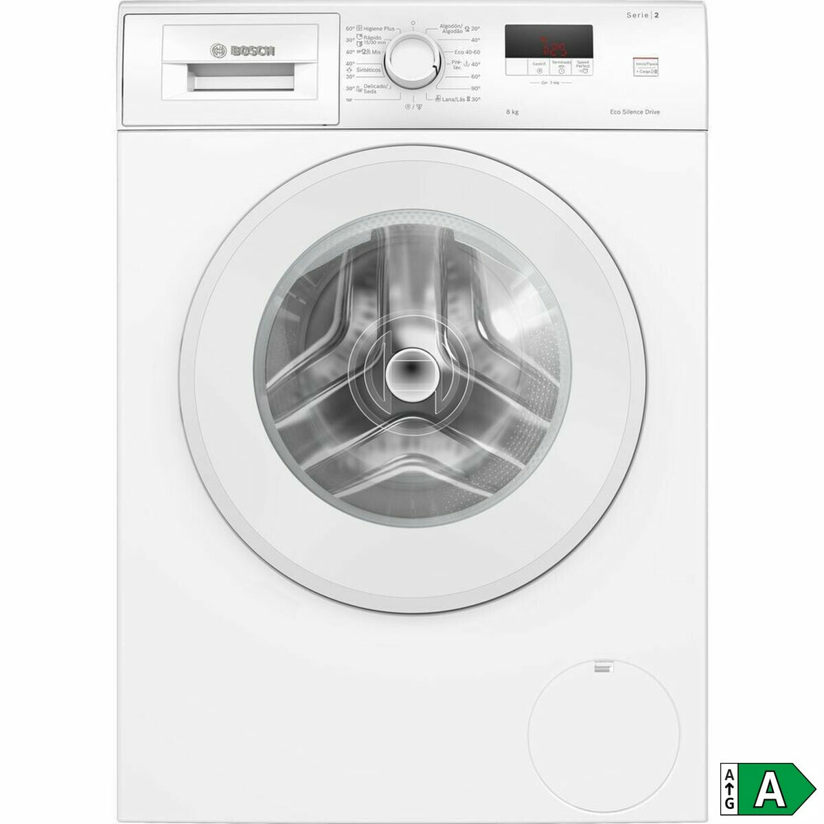 Lavatrice BOSCH WGE03200EP 8 kg Bianco 3 S0459141_1