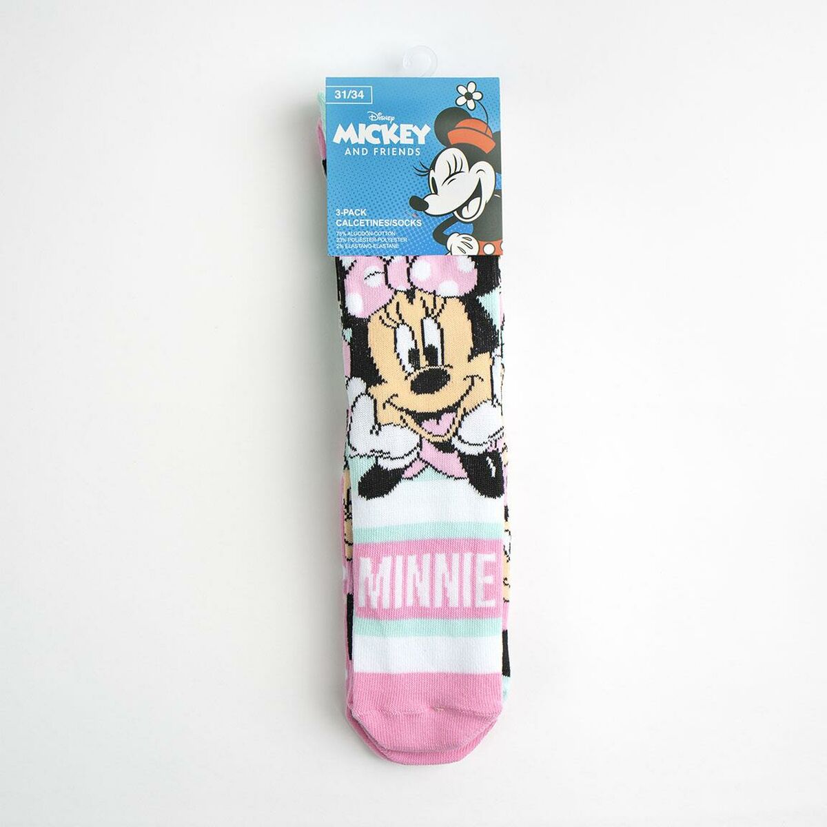 Calzini Minnie Mouse 3 paia 7 S0740925_5