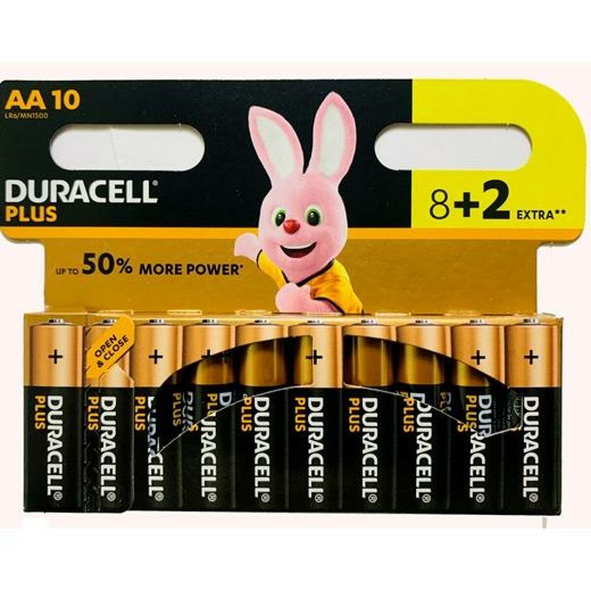 Batterie Alcaline DURACELL Plus 1,5 V LR06 (12 Unità) 3 S8433972_1
