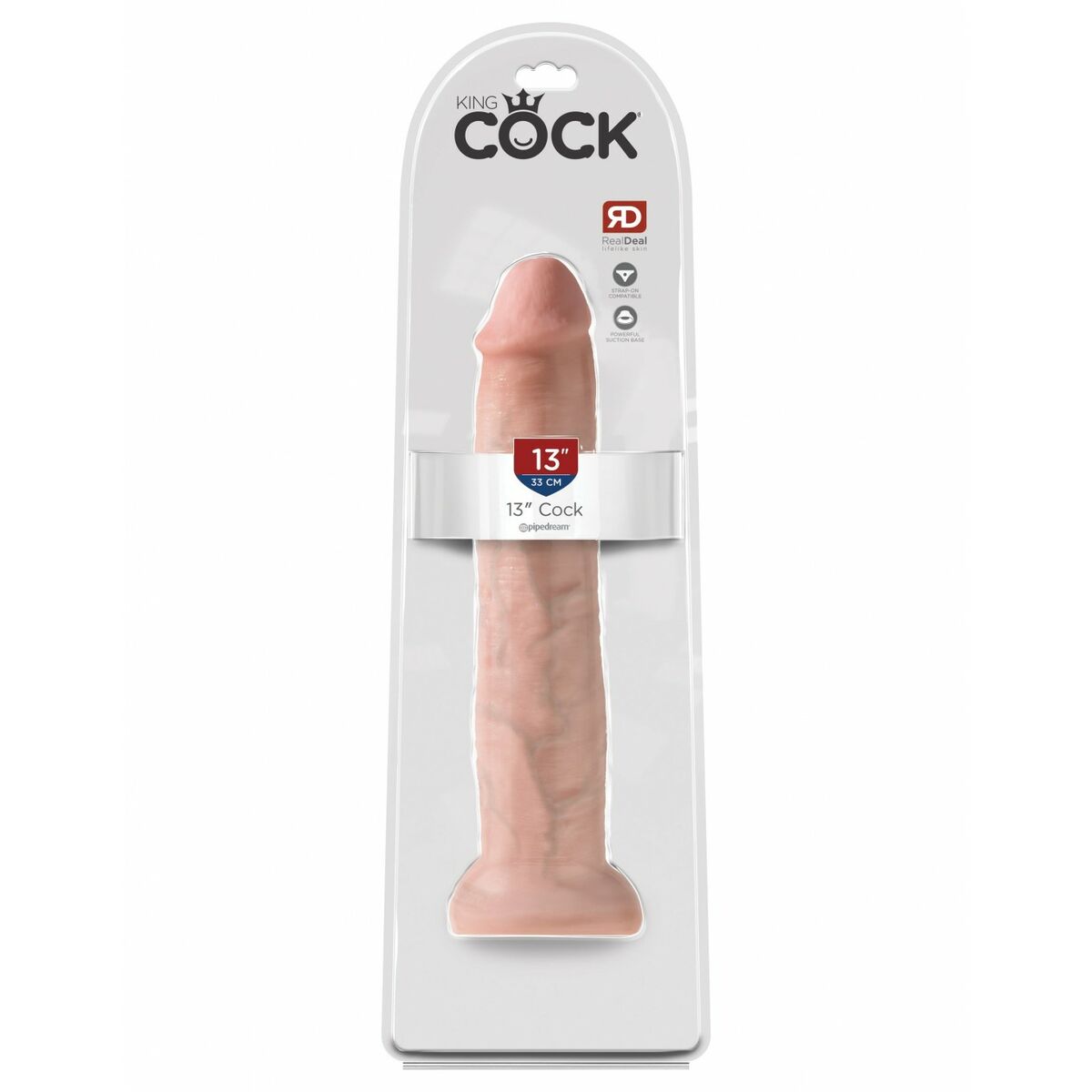 Dildo Realistico Pipedream King Cock PVC 3 S9406946_1