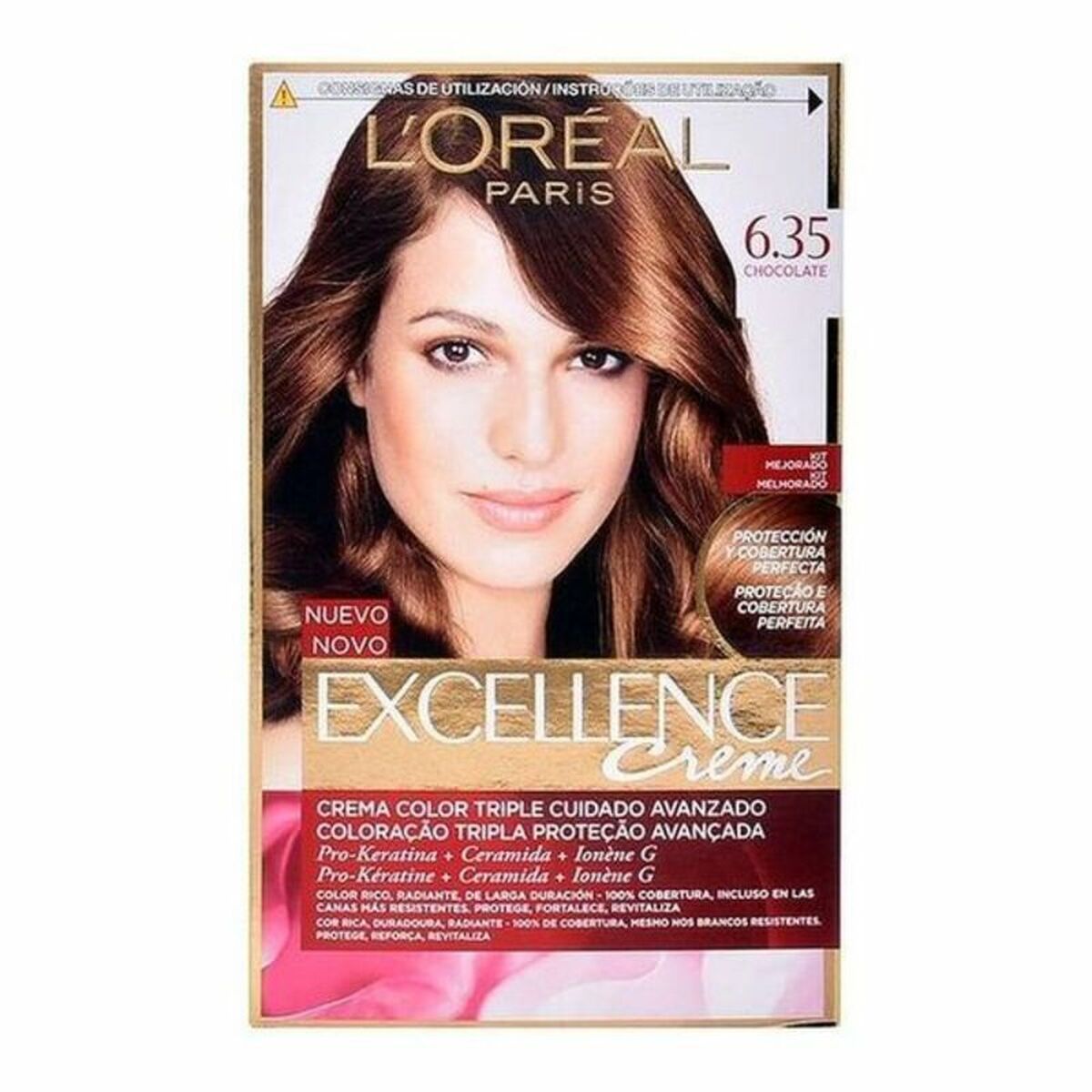 Tintura Permanente Excellence L'Oreal Make Up Excellence Nº 9.0-rubio muy claro Nº 8.0-rubio claro 192 ml 2 S0530244_0