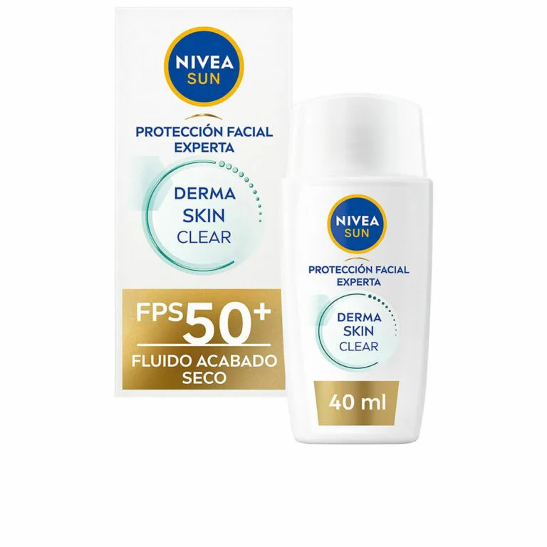 Protezione Solare Viso Nivea Sun Spf 50+ 40 ml Anti-imperfezioni Pelle chiara