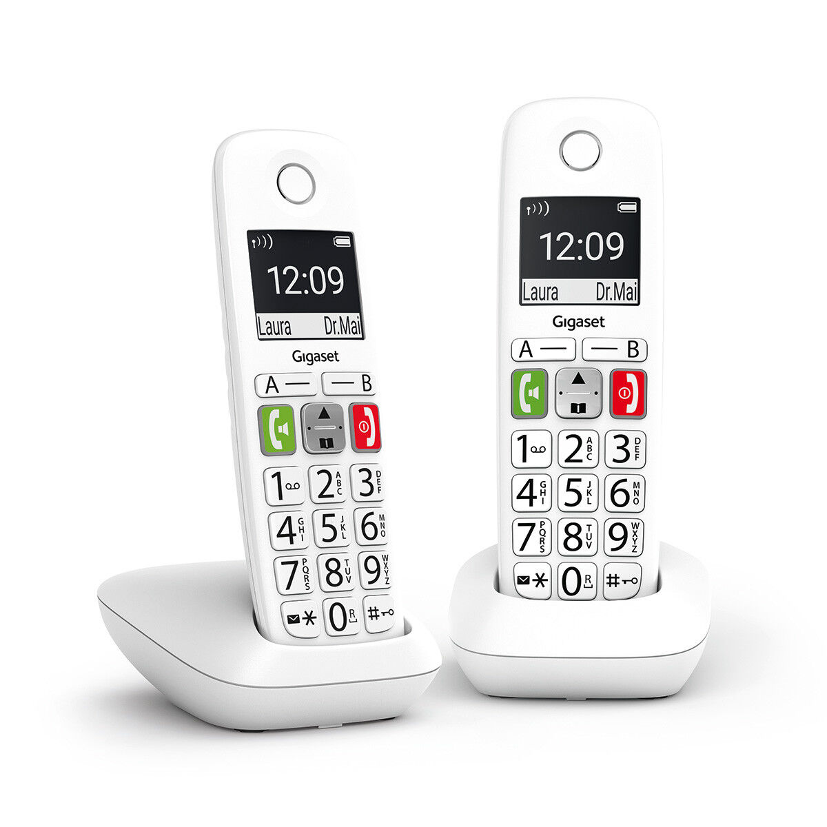 Telefono Senza Fili Gigaset E290 Duo Bianco 3 S8102369_1