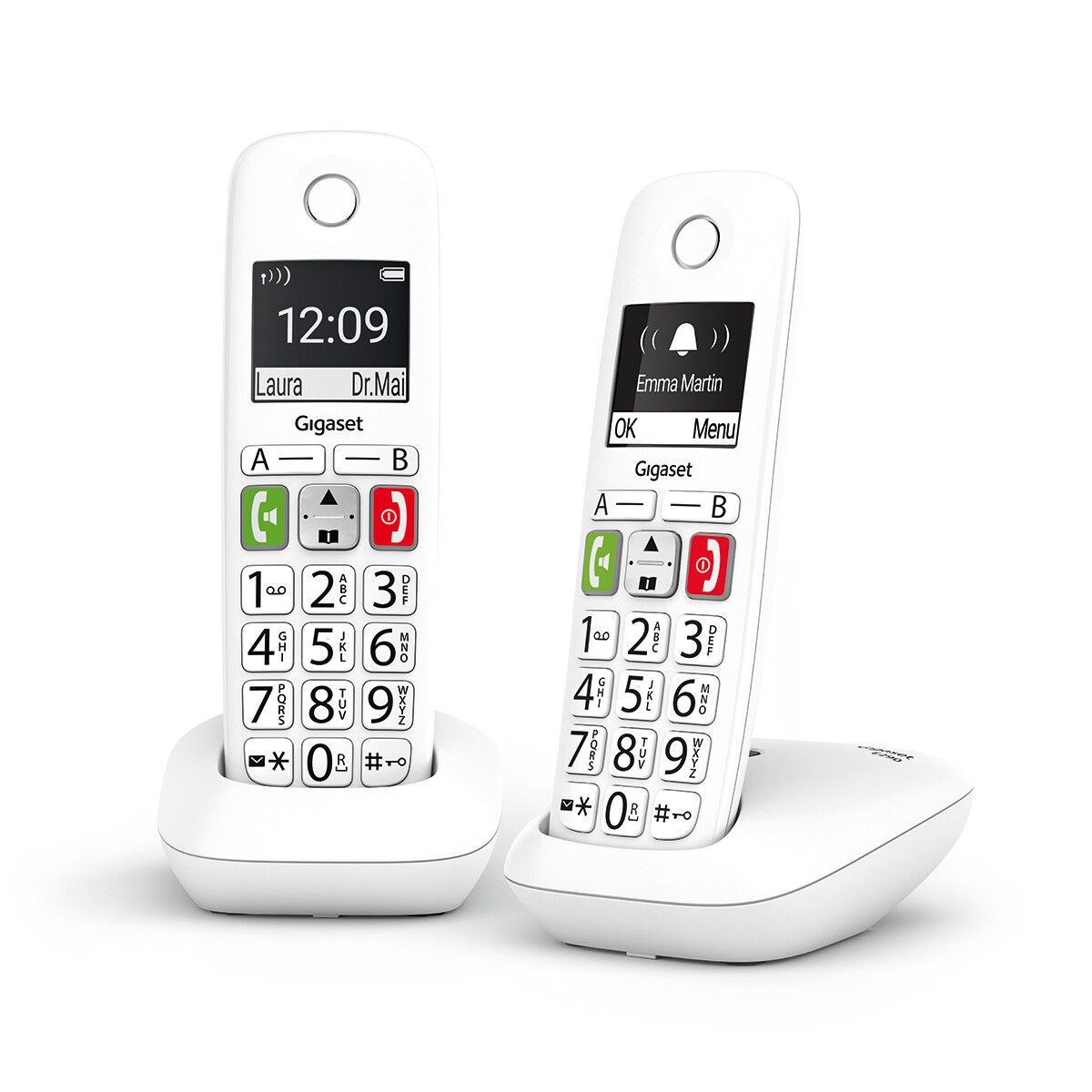 Telefono Senza Fili Gigaset E290 Duo Bianco 2 S8102369_0