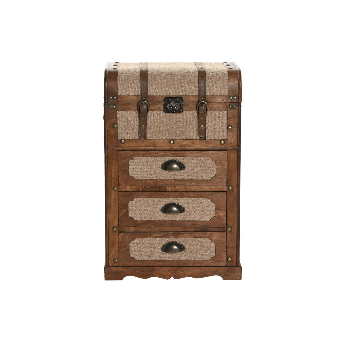 Cassettiera Home ESPRIT Marrone Beige Alpino 45 x 35 x 71,5 cm 12 S3059349_10