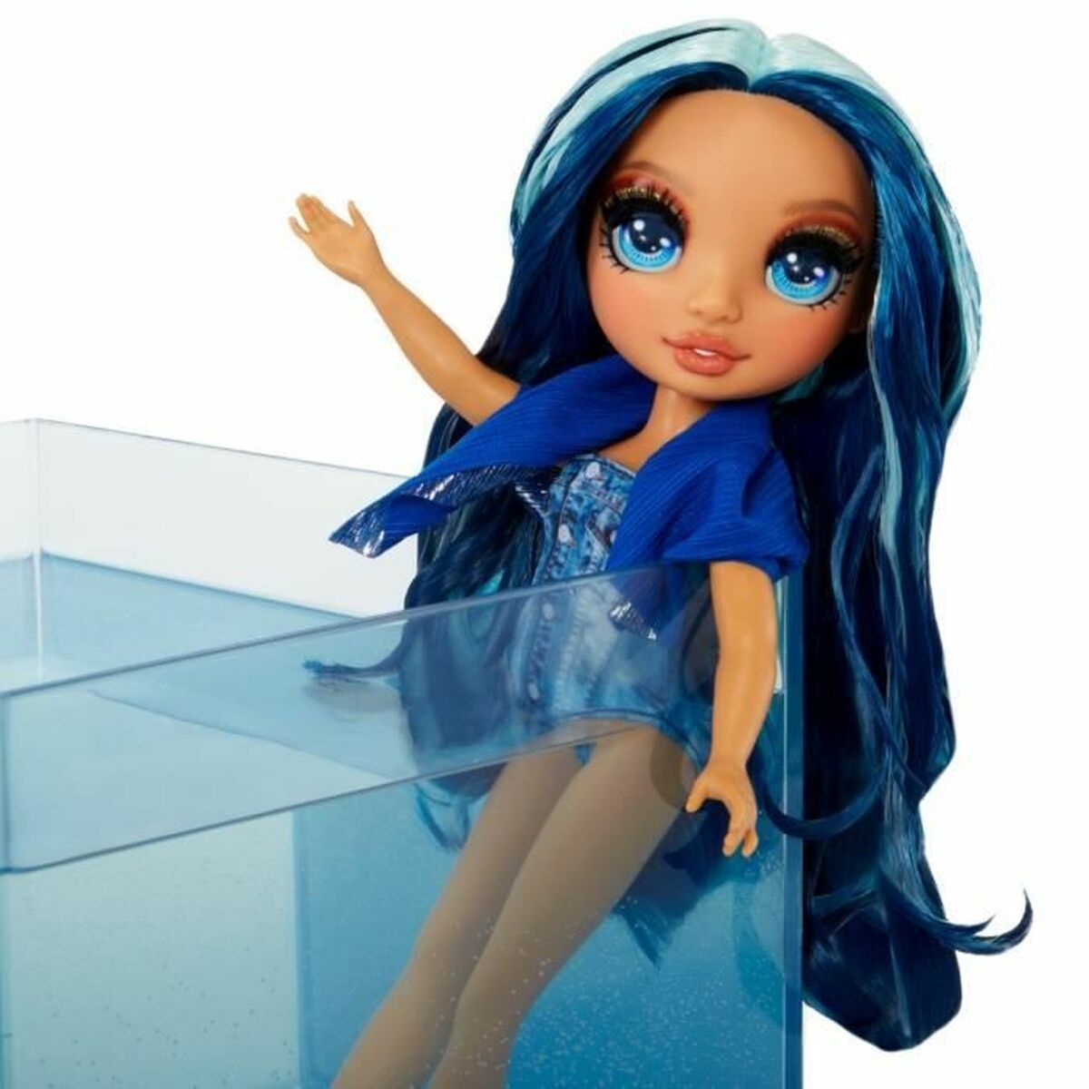 Baby doll Rainbow High Swim & Style Doll - Skyler (Blue) 5 S7196427_3