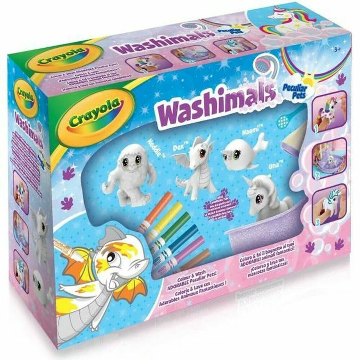 Gioco Fai-da-te Crayola Washimals Personalizzato 2 S7164301_0