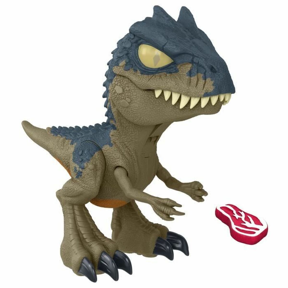 Dinosauro Jurassic World Chomp Chomp-Allosaurus HVB45 Dinosauro Suono 2 Pezzi 3 S71007062_1