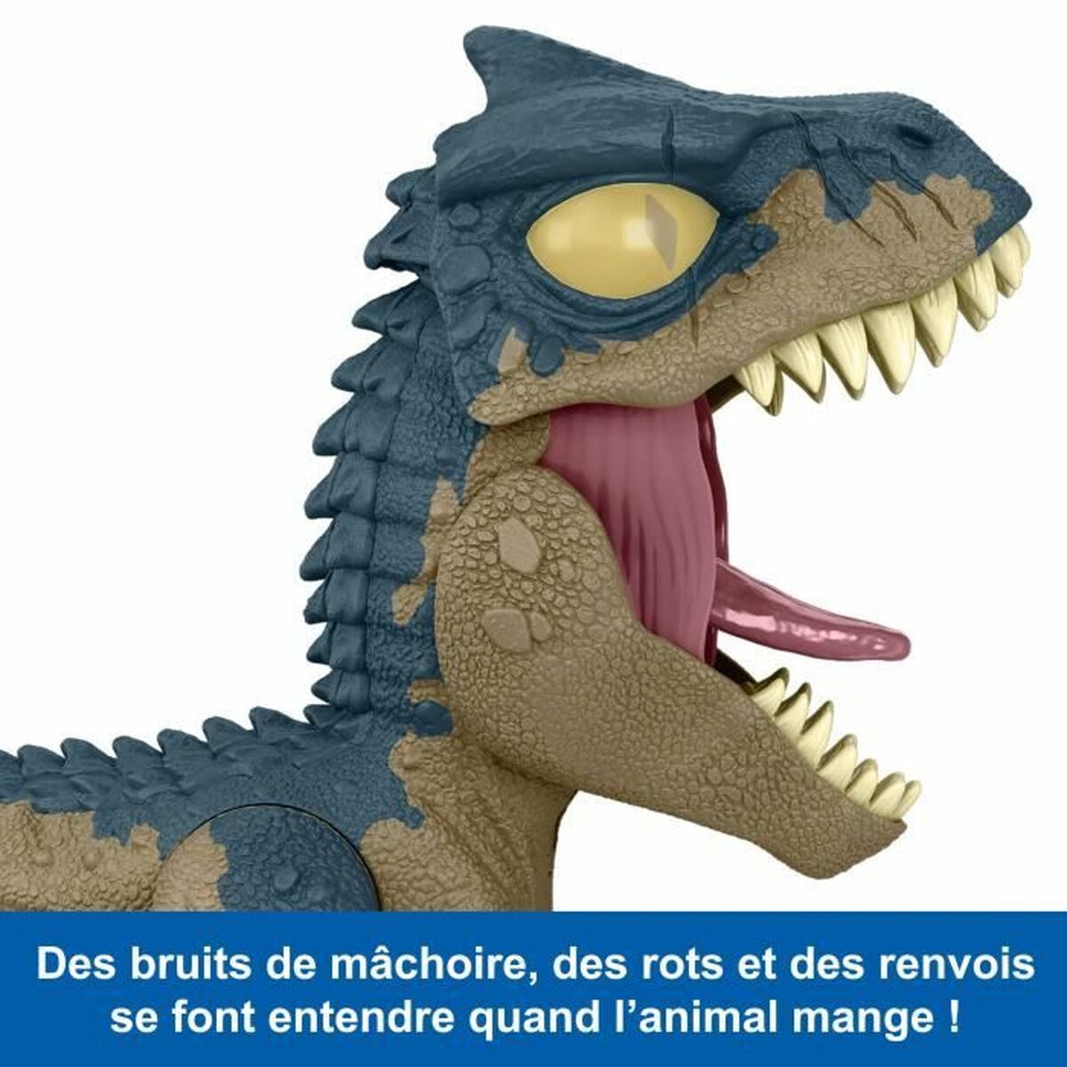 Dinosauro Jurassic World Chomp Chomp-Allosaurus HVB45 Dinosauro Suono 2 Pezzi 7 S71007062_5