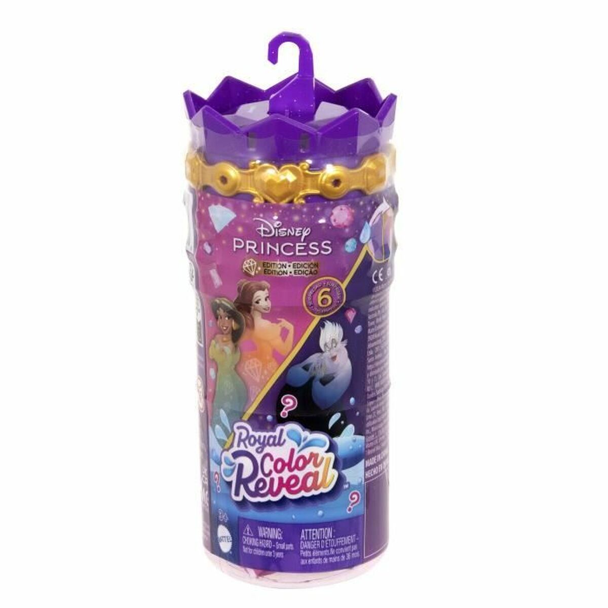 Bambolotto Bebè con Accessori Disney Princess Royalty Color Reveal 2 S71007078_0