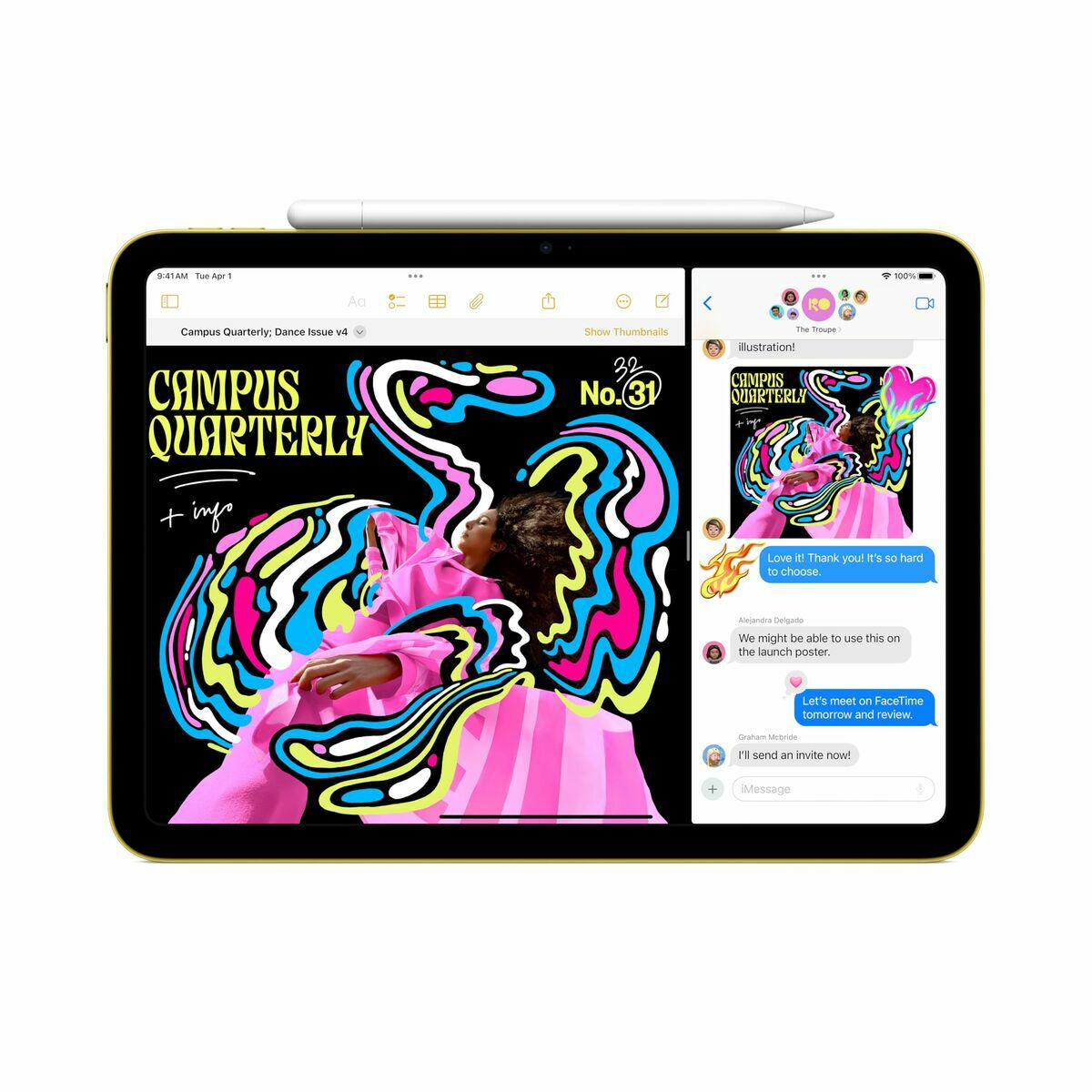 Tablet Apple Ipad 11 11" M4 256 GB Rosa 3 S8110650_1