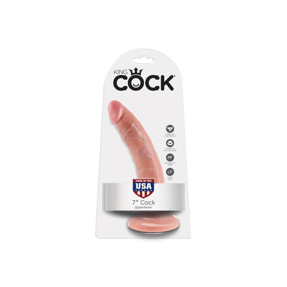 Pene realistico Pipedream King Cock Naturale 3 S9406890_1