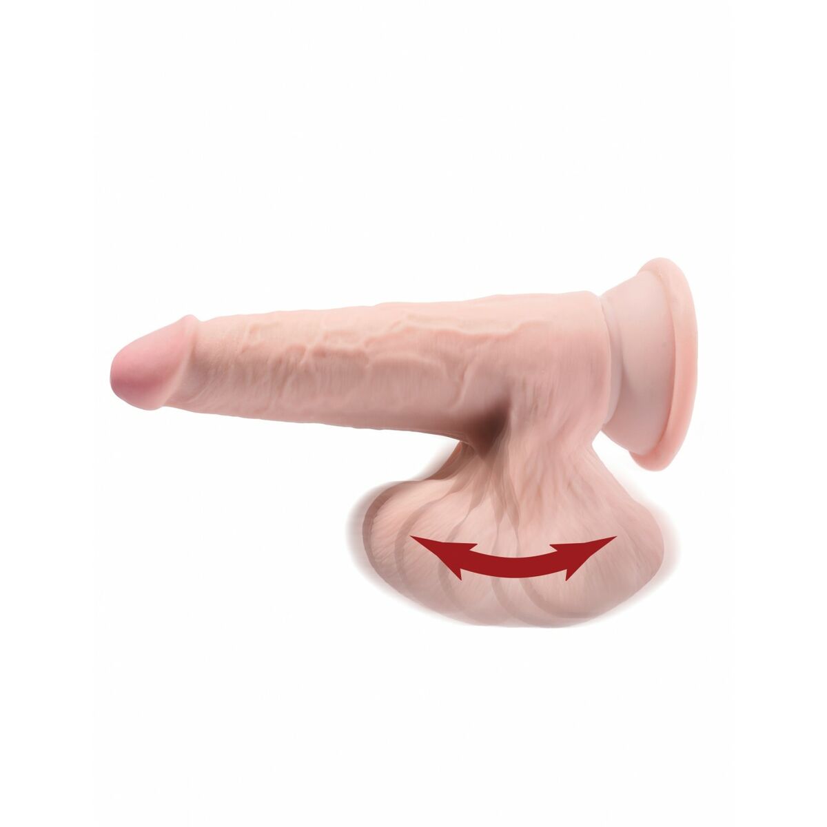 Dildo Realistico Pipedream King Cock Plus 7 S9407024_5