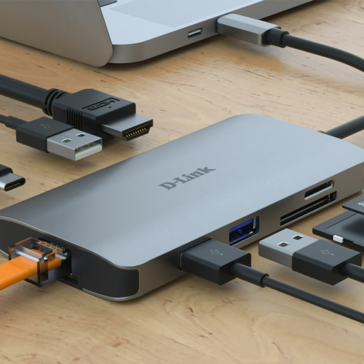 Hub USB C D-Link DUB-M810 Argentato 100 W 5 S9903021_3