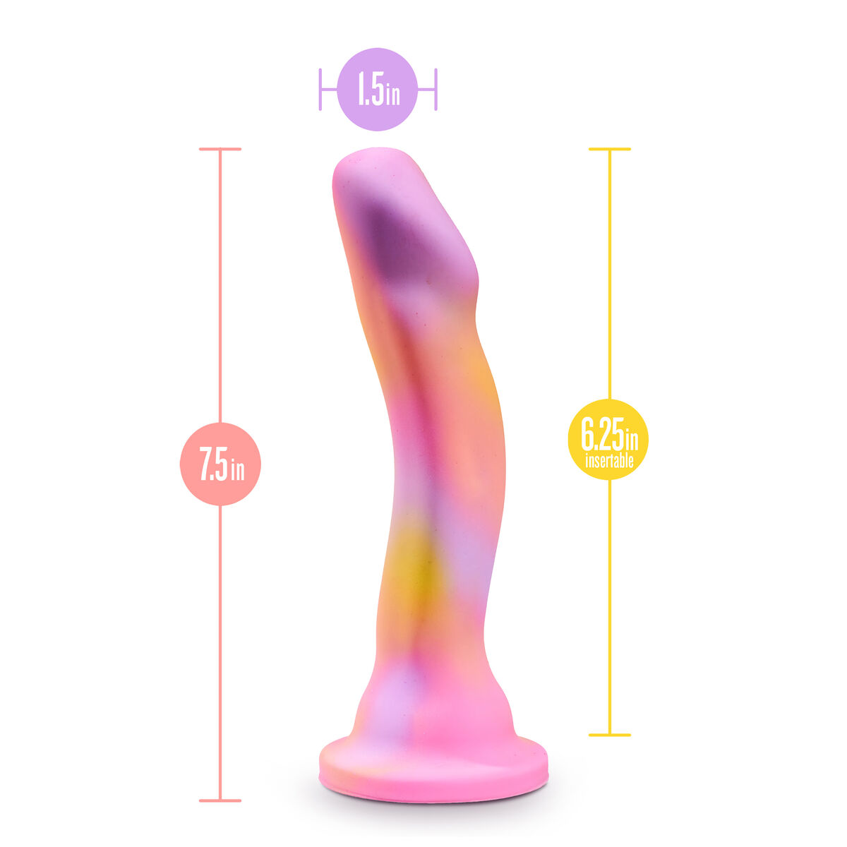 Dildo Blush Avant Rosa Ø 4,1 cm 6 S9402467_4