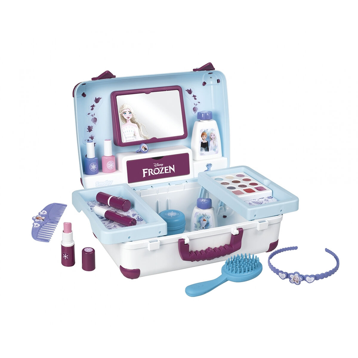 Set di Trucchi per Bambini Smoby FROZEN BEAUTY SUITCASE Multicolore 2 S7179730_0