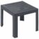Tavolo aggiuntivo Grosfillex Antracite Resina Plastica 40 x 40 x 35 cm 1 S71000790_0