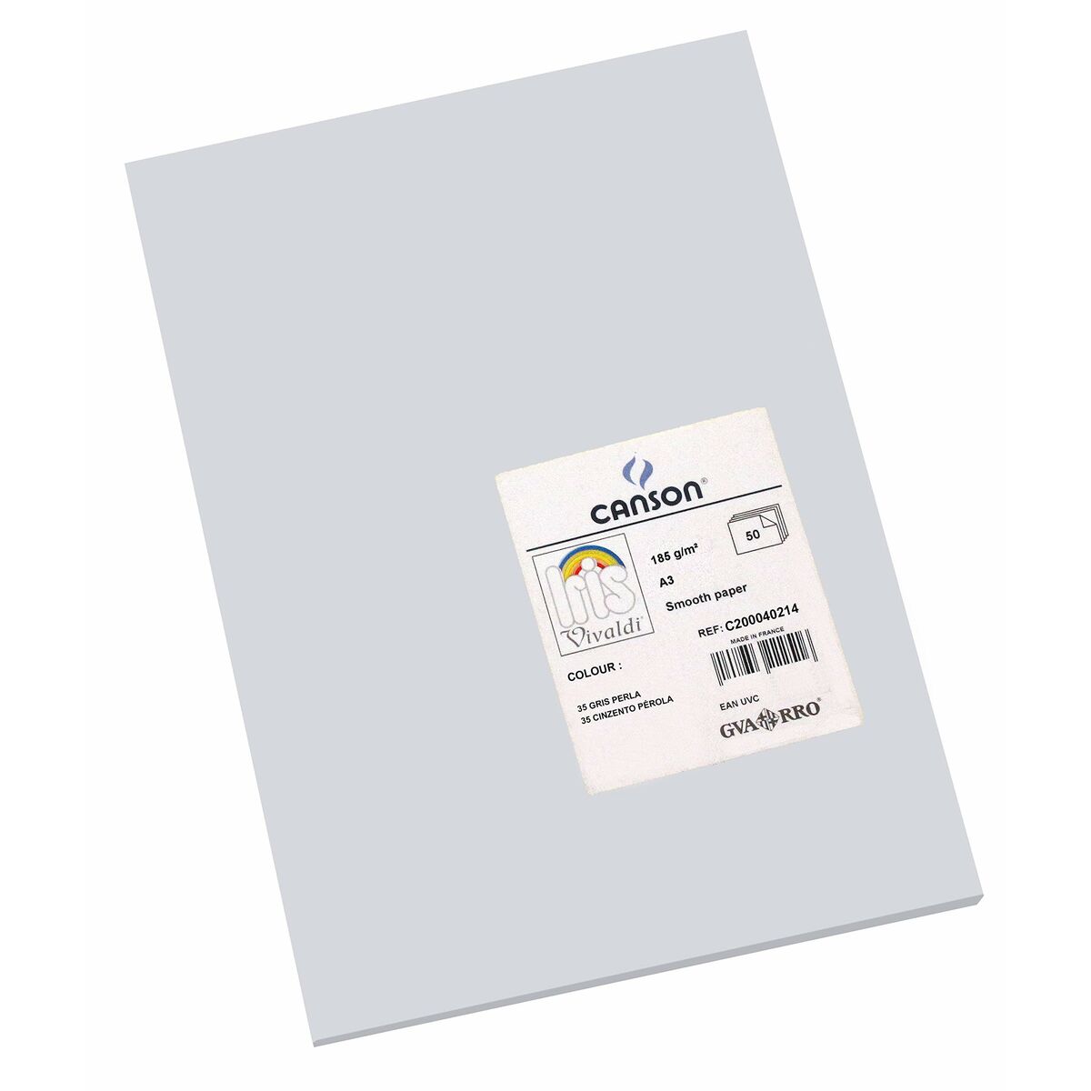 Cartoncini Iris Grigio Perla 2 S8410474_0