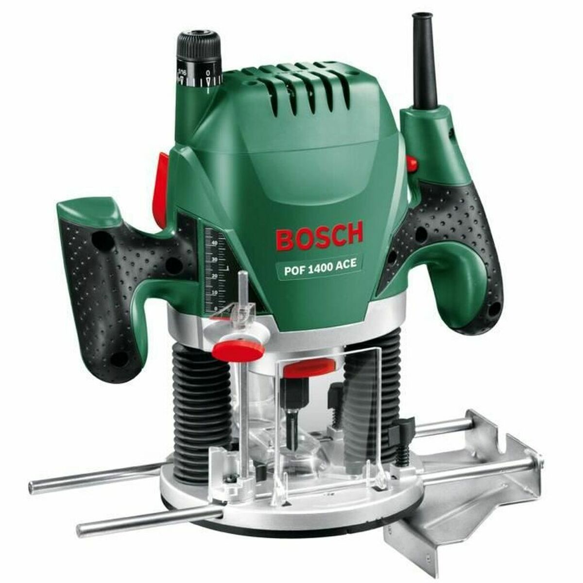 Trapano a corona/Fresatrice BOSCH POF 1400 AE + Zubehr 2 S7153101_0