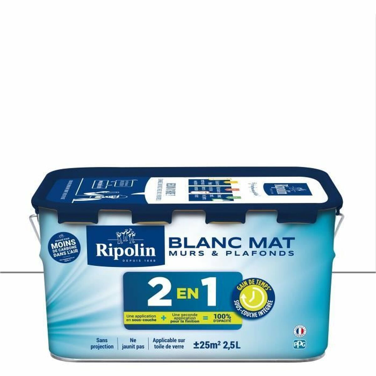 Vernice di Fondo Ripolin Bianco Mat 2,5 L 3 S71014279_1