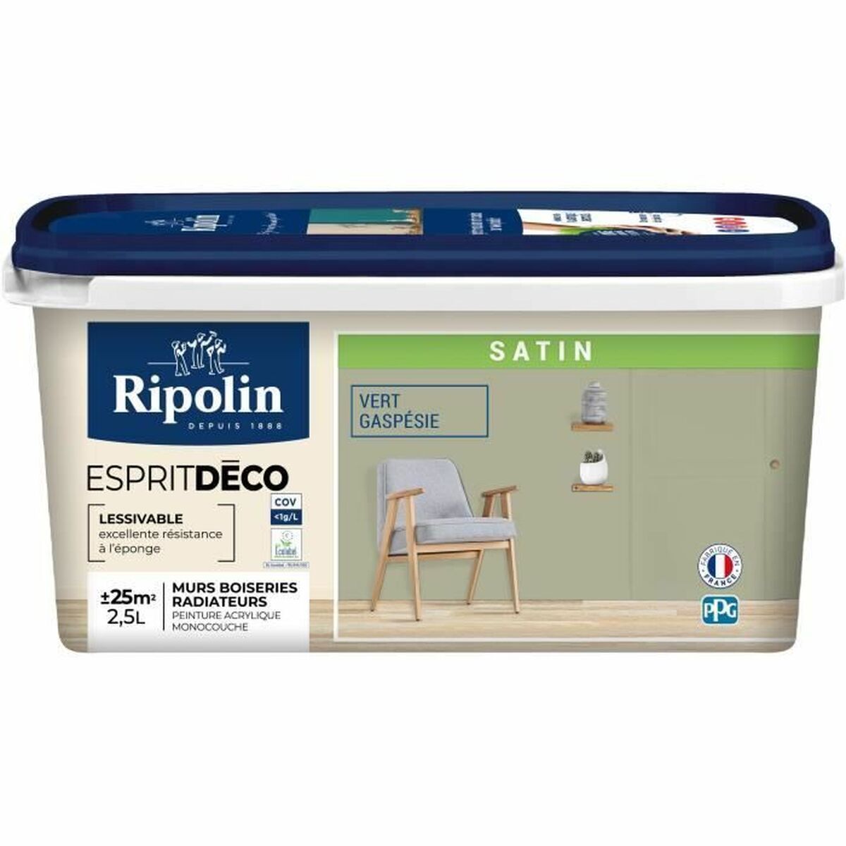 Vernice di Fondo Ripolin Vert Raso 2,5 L 2 S71014160_0