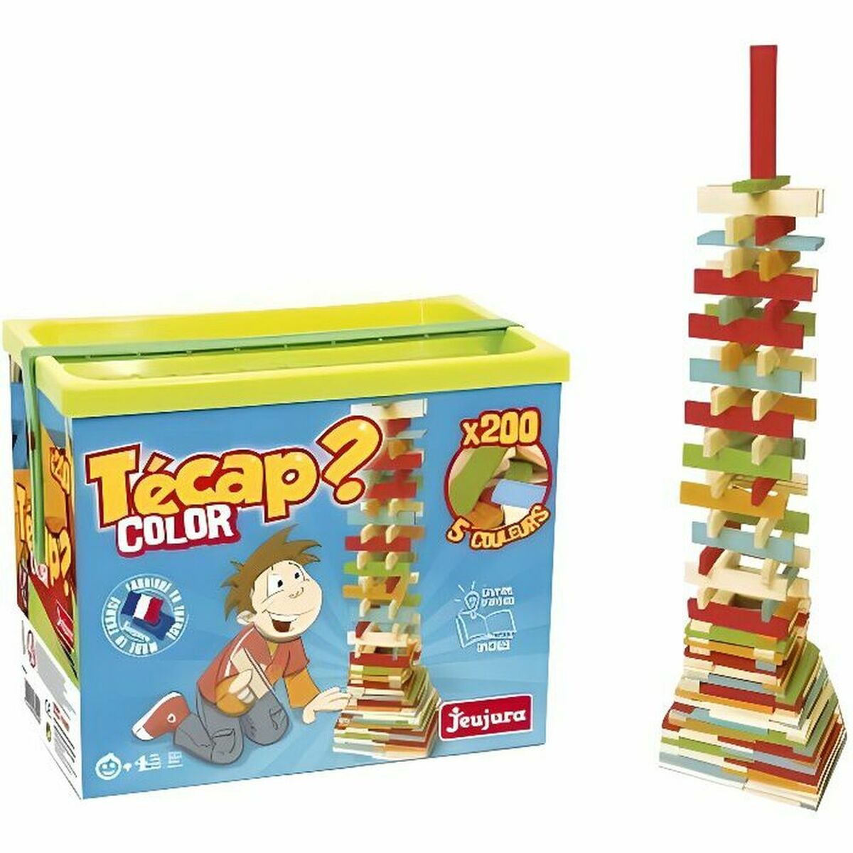 Set di Costruzioni Jeujura Tecap? 200 Pezzi 2 S7163286_0