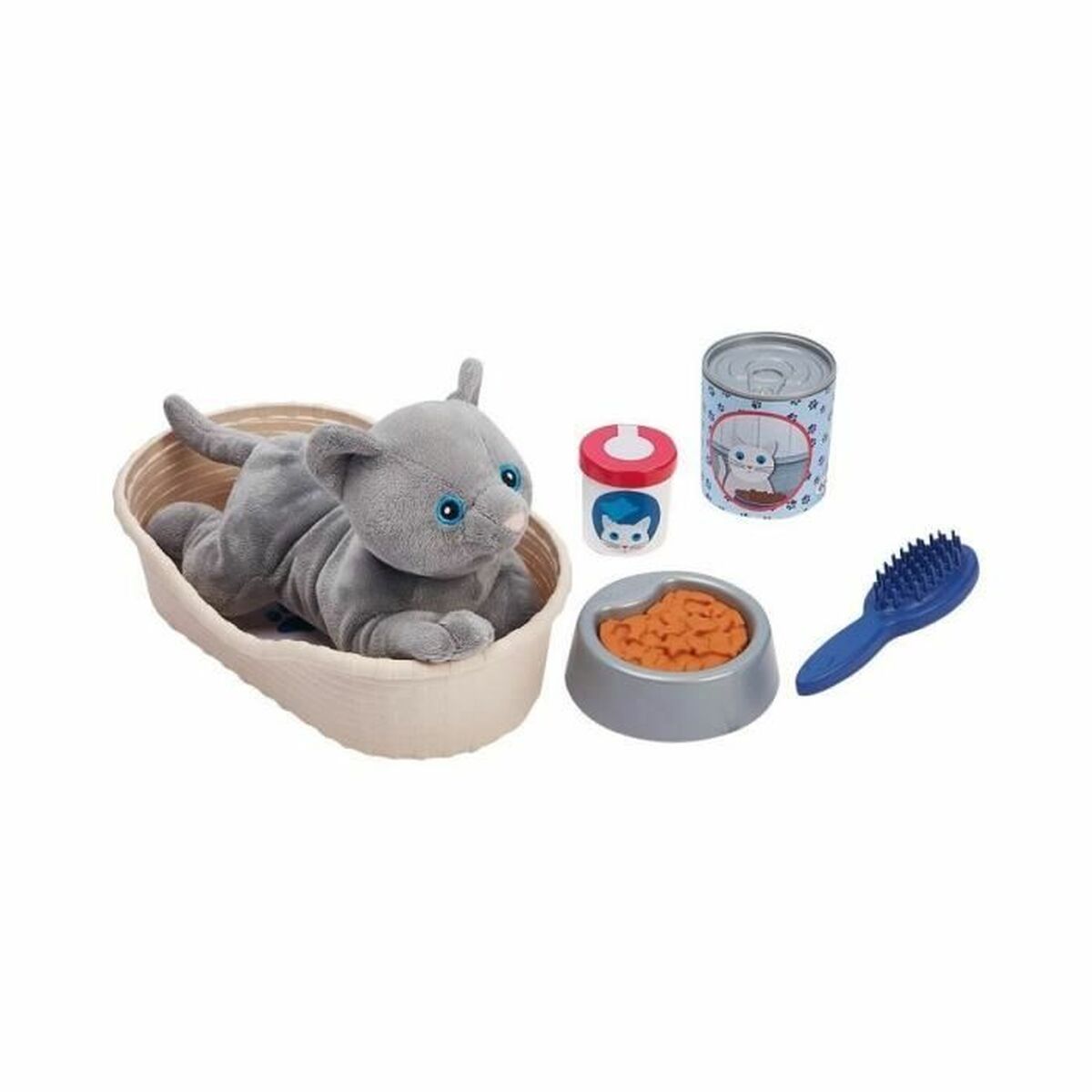 Peluche Ecoiffier Gatto Multicolore 2 S7193198_0