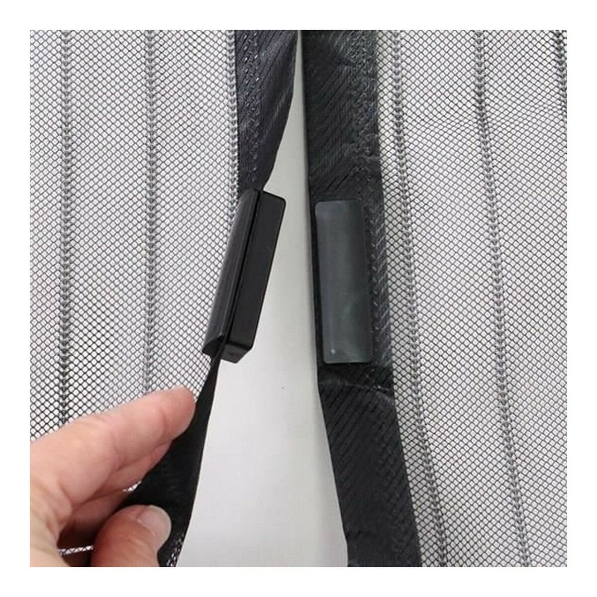 Tenda Zanzariera Chiusura magnetica Porte Poliestere 230 x 100 cm 4 S7116901_2