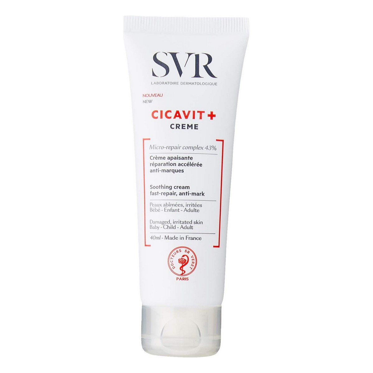 Crema Corpo Riparatrice SVR Cicavit+ 40 ml 2 S05102431_0