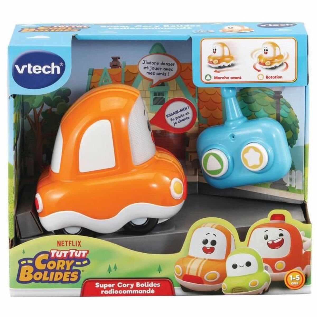 Macchinina Radiocomandata Vtech Arancio Multicolore 3 S7180128_1